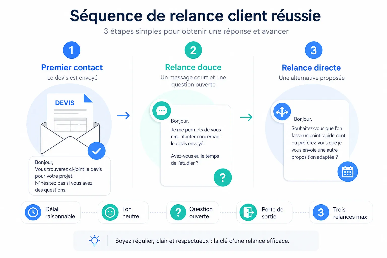 Relancer un client sans le braquer : le guide pratique