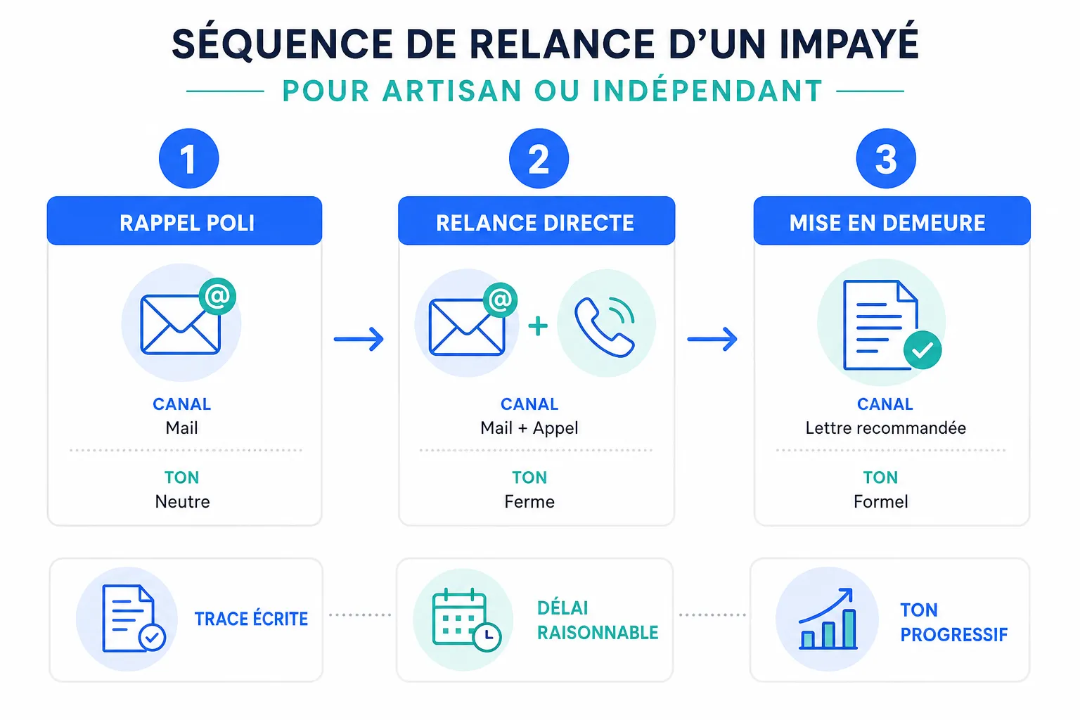 Relancer un impayé sans braquer le client